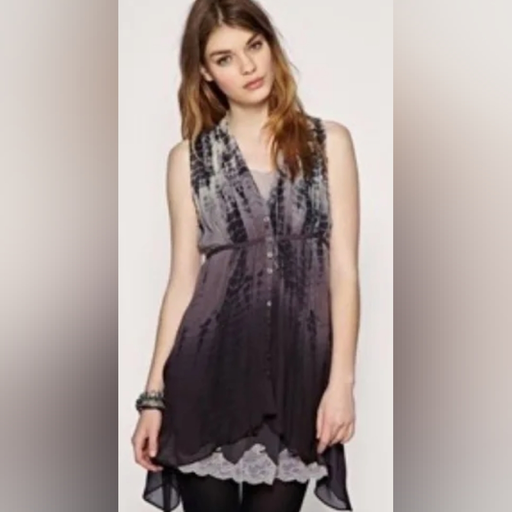 All Saints sheer tunic